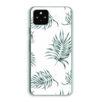 Simple leaves: Google Pixel 5a 5G Transparant Hoesje