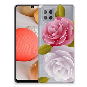 Samsung Galaxy A42 TPU Case Roses