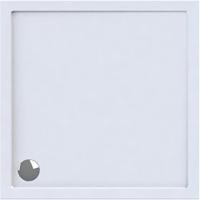 Wisa Maia Douchebak 90x80x5cm afvoer 90mm rechthoek Acryl Wit 5070400801