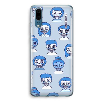 Gezichtjes: Huawei P20 Transparant Hoesje