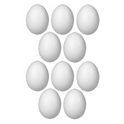 Piepschuim eieren pakket 10 cm 10 stuks