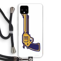 Pew Pew Pew: Pixel 4 XL Transparant Hoesje met koord