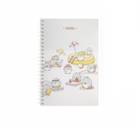 CutieSquad A5 Notebook - Summer Penguins - thumbnail