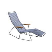 Houe Click Sunrocker ligstoel Pigeon Blue Houe Click Sunrocker ligstoel Pigeon Blue