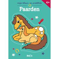 Standaard Uitgeverij Mijn kleur- en prikblok: paarden Standaard Uitgeverij Mijn kleur- en prikblok: paarden