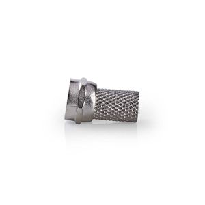 Nedis F-Connector | Male | Twist-On | 6.4 mm | Zilver | 25 Stuks | 1 stuks - CSVC41904ME CSVC41904ME