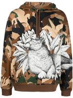 ETRO hoodie à imprimé Pegaso Pegaflying - Vert