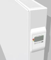 Vasco E-Panel EP-H-FL elektrische radiator 750W 60x60cm verkeerswit