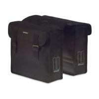 Basil mara dubbele fietstas - 26l - zwart
