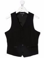 Emporio Armani Kids veston à simple boutonnage - Noir - thumbnail