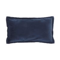 Kussen basics dark blue