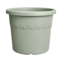 Elho bloempot Algarve Cilindro 48cm tijmgroen