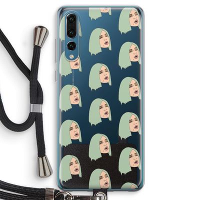 King Kylie: Huawei P20 Pro Transparant Hoesje met koord