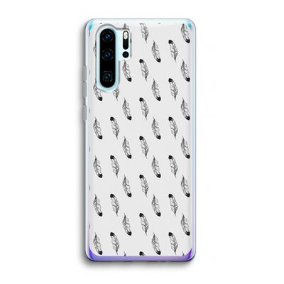 Pluimen: Huawei P30 Pro Transparant Hoesje