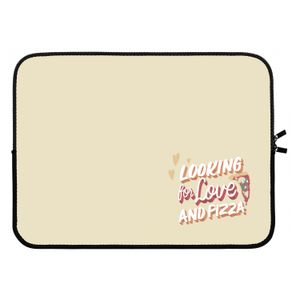 Pizza is the answer: Laptop sleeve 15 inch