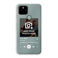 Music Player: Google Pixel 5 Transparant Hoesje