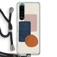 Geo #3: Sony Xperia 5 III Transparant Hoesje met koord
