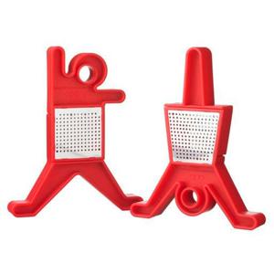 Qdo - Accessoire Thee-ei Breakdancer Set van 2 Stuks - Kunststof - Rood