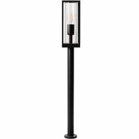 Moderne staande lamp 80cm hoog zwart Hudson IP44 E27 fitting maak zelf je keuze welke lichtbron