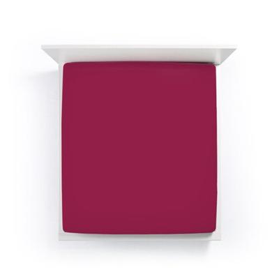 Bella Donna Bella Donna Hoeslaken Jersey Lits-jumeaux XL bordeaux-0030 200/220-200/240