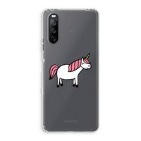 Eenhoorn: Sony Xperia 10 III Transparant Hoesje