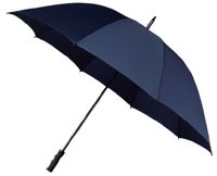 Falcone golfparaplu windproof handopening 130 cm donkerblauw