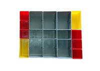L-BOXX Indelings-set | B349xD265xH63 mm | blauw/geel/oranje/rood/groen/grijs | Blauw/geel/oranje/rood/groen/grijs | 1 stuk - 6000010089 6000010089 - thumbnail