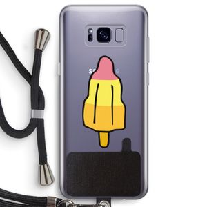 Raketijsje: Samsung Galaxy S8 Transparant Hoesje met koord