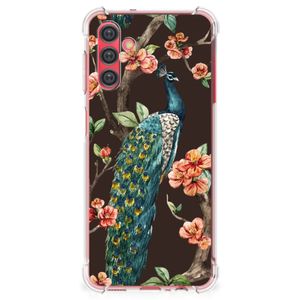 Samsung Galaxy A13 5G | A04s Case Anti-shock Pauw met Bloemen