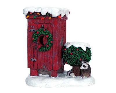 Christmas outhouse - Lemax