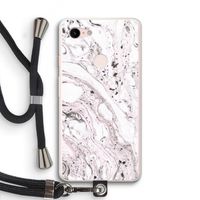 Mengelmoes: Pixel 3 XL Transparant Hoesje met koord