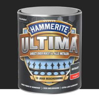 Hammerite Ultima Zwart Hoogglans