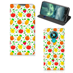 Nokia 3.4 Flip Style Cover Fruits