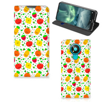 Nokia 3.4 Flip Style Cover Fruits - thumbnail