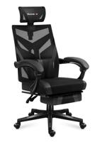 HUZARO COMBAT 5.0 BLACK GAMING STOEL