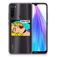 Xiaomi Redmi Note 8T Silicone Back Cover Popart Oh Yes - thumbnail