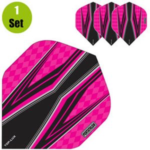 Pentathlon TDP Lux Vision Black Dartflights - Roze