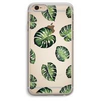 Tropische bladeren: iPhone 6 Plus / 6S Plus Transparant Hoesje