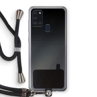 Musketon Halftone: Samsung Galaxy A21s Transparant Hoesje met koord