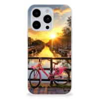 iPhone 15 Pro | Silliconen Back Cover | Amsterdamse Grachten