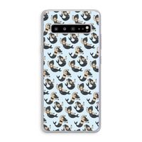 Zeemeermin: Samsung Galaxy S10 5G Transparant Hoesje