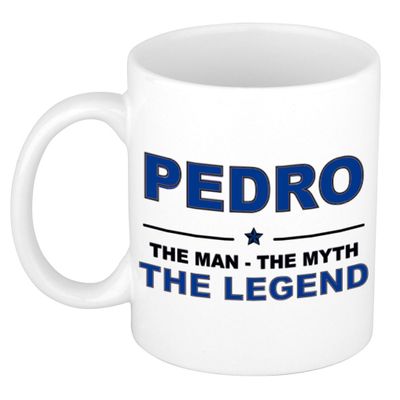 Pedro The man, The myth the legend collega kado mokken/bekers 300 ml