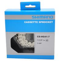 Cassette 7 speed Shimano HG41 11-28T - zilver