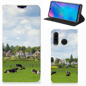 Huawei P30 Lite New Edition Hoesje maken Koeien