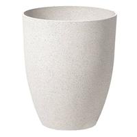 Beliani - CROTON - Plantenbak - Gebroken wit - 35 cm - Stenenmix