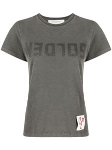 Golden Goose t-shirt à logo imprimé - Gris