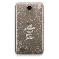 Good stories: LG K10 (2017) Transparant Hoesje
