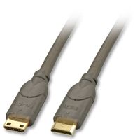 Lindy 2m HDMI CAT2 HDMI kabel HDMI Type C (Mini) Zwart - thumbnail