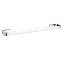 Luzzo® Piazzo Messing Enkel wand Handdoekrek 60cm - chroom