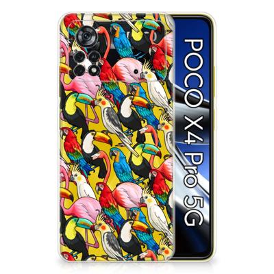 Xiaomi Poco X4 Pro 5G | TPU Hoesje | Birds